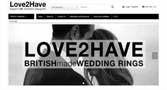 Desktop Screenshot of love2have.co.uk