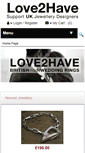 Mobile Screenshot of love2have.co.uk